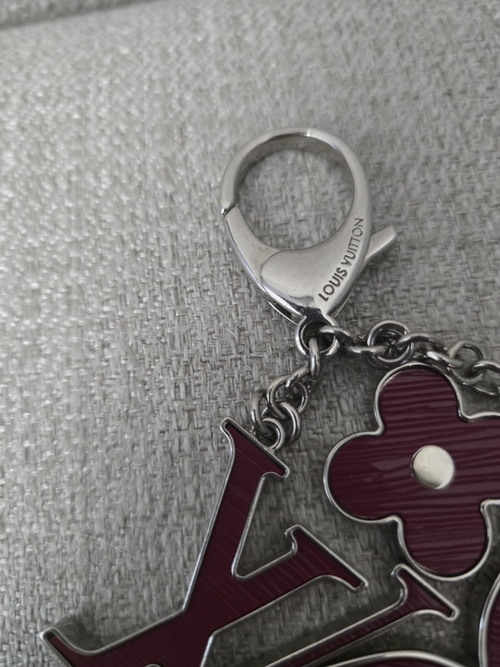 Louis Vuitton Fleur d'Epi Bag Charm & Key Holder - Picture 3 of 5